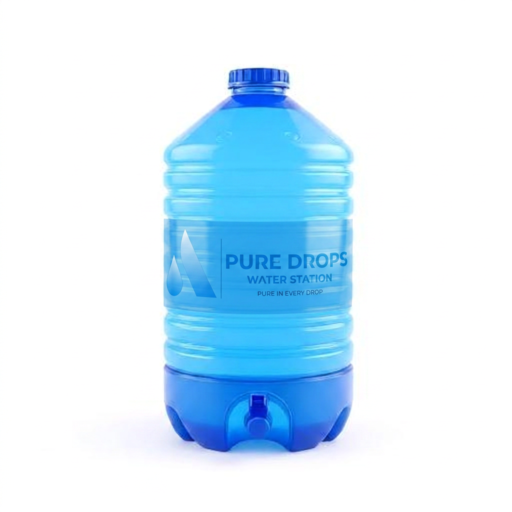 Pure Drops 20L bottled water — pure in every drop