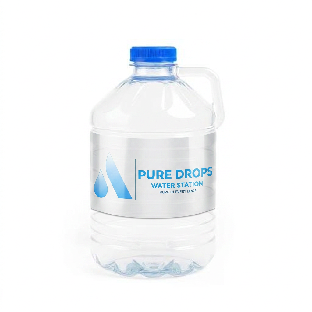 Pure Drops 5L bottled water — pure in every drop
